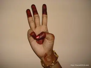 ভরতনাট্যম হস্ত মুদ্রা ১৮ [ Bharatnatyam Hasthamudra 18 ]