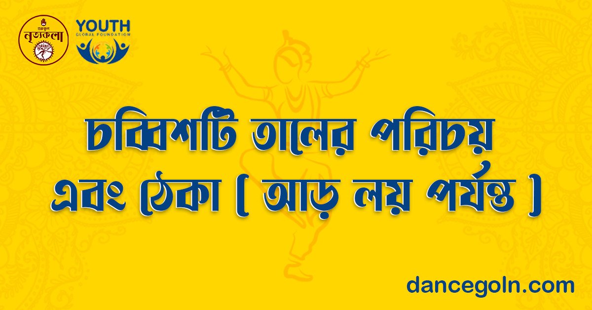 চব্বিশটি তালের পরিচয় এবং ঠেকা ( আড় লয় পর্যন্ত ) 1 চব্বিশটি তালের পরিচয় এবং ঠেকা ( আড় লয় পর্যন্ত )